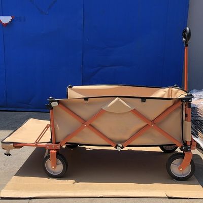 Regelbare de Kar Opvouwbare Trekkracht van de Handvat Opvouwbare Wagen langs Karretje op Wielen