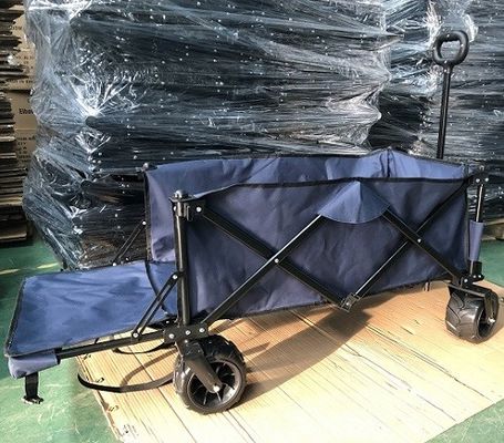 Opvouwbaar het Kamperen Wagenfestival met 4 wielen