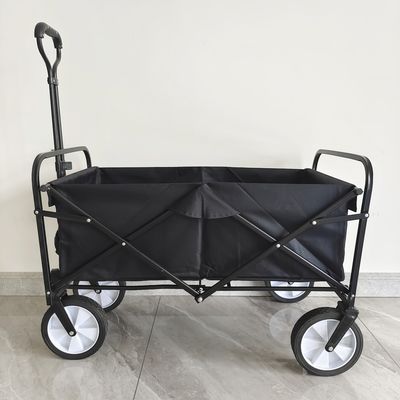 De regelbare Handvat Op zwaar werk berekende het Kamperen Opvouwbare Opslag die van het Karnut Wagen vouwen