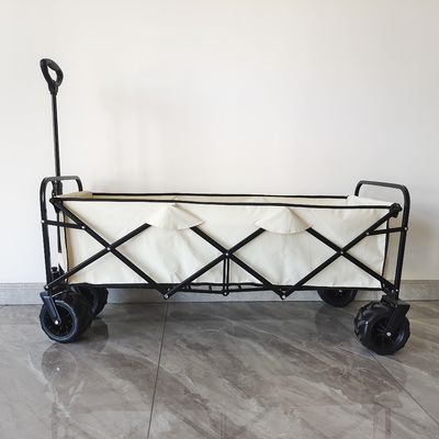 600D Oxford die Kamperend Regelbaar Opvouwbaar het Strandwagen Uitgebreid Lichaam vouwen van Karpu Wielen