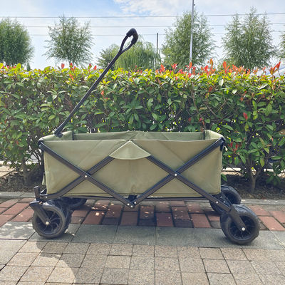 Alle terrein wielen opvouwbare kinderwagen opvouwbare strandtrollie buitenkamperwagen