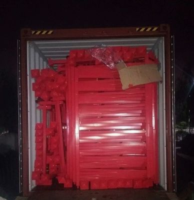 Het commerciële Boltless-van het de Stapelaarrek van het Opslagrek Vouwbare Rek van de het Pakhuisband