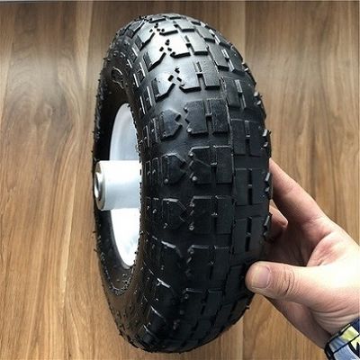 350 4 Wit Rim Sack Barrow Wheel Wielen van de 10 Duim de Rubberkruiwagen voor Karretjes