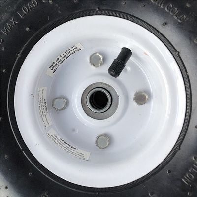 350 4 Wit Rim Sack Barrow Wheel Wielen van de 10 Duim de Rubberkruiwagen voor Karretjes
