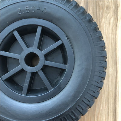 2.50-4 Pu-de Kruiwagenkarretje van Rim Hand Truck Wheel For van het Schuimwiel Plastic