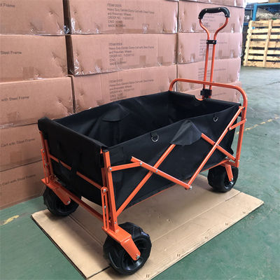 Pvc-Wieltuin die Karretje het Kamperen Strand Opvouwbare Vouwende Wagen vouwen