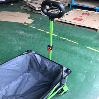 Van de het Wiel Vouwbare Wagen van het staalkader Kar 112cm Vouwende Openluchtnutswagen