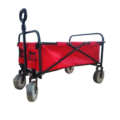 Gemakkelijk Vouwend pvc die van de Strandwagen 600D Wagen voor Grootte van het Kruidenierswinkels de Kleine Wiel vouwen