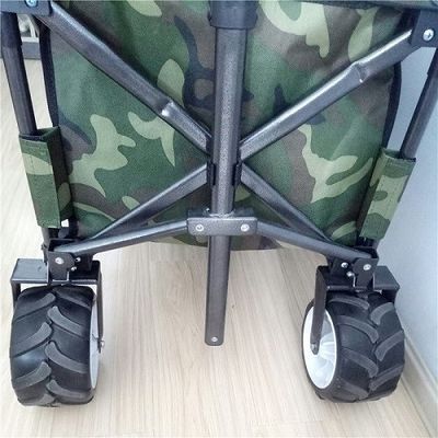 Multifunctionele OEM Openlucht het Kamperen Kar 600D die Vouwend Karretjekarren winkelen