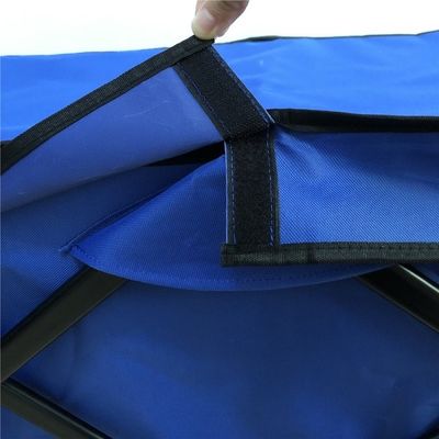 Pvc-de Kar600d Lichtgewicht Vouwbare Wagen van de Wiel Opvouwbare Wagen met het Isoleren Laag