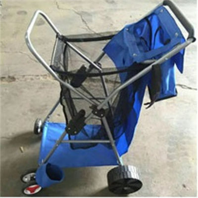 De draagbare Vouwbare Plastic Kar van EVA Wheel Fishing Cart Folding van de Wagenkar met Wielen