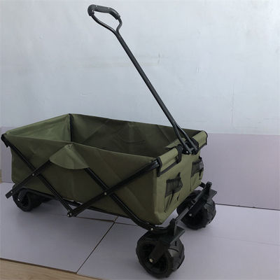 Tuin die Multifunctionele Kar Openlucht Vouwende Wagen met Grote Wielen vouwen