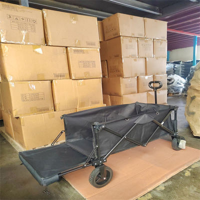 Het winkelen de Vouwbare Wagen van de het Nuts Opvouwbare Picknick van de Wagenkar met Al Terreinwiel