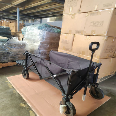 Het winkelen de Vouwbare Wagen van de het Nuts Opvouwbare Picknick van de Wagenkar met Al Terreinwiel