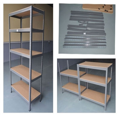 Van het de Opslagrek van 750*300*1500 Boltless van de Opslagplanken het Regelbare Pakhuis 175kg