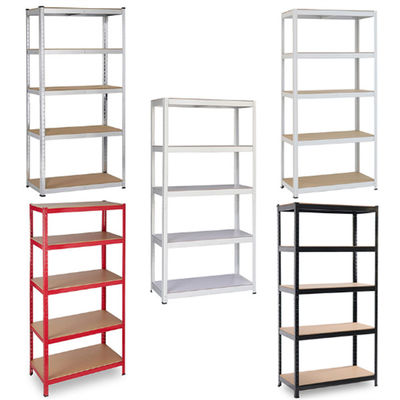 Van het de Opslagrek van 750*300*1500 Boltless van de Opslagplanken het Regelbare Pakhuis 175kg