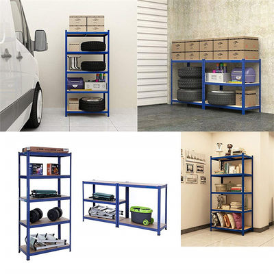 5 de rij Gegalvaniseerde Planken van het het Rekmetaal van de Staalopslag voor de Bescherming van de Garagecorrosie