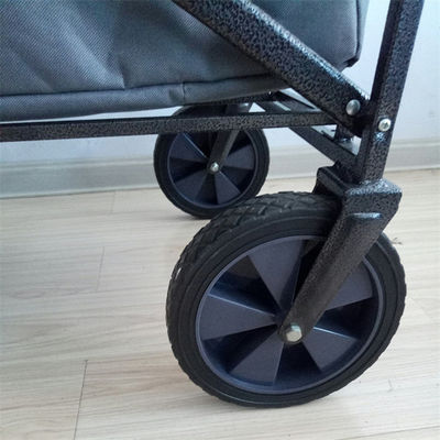 Pvc de Wielen van de 8 Duimeboniet 20cm Vouwende Wielen van het Kar Stevige Karretje