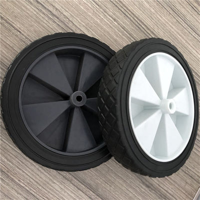 Pvc de Wielen van de 8 Duimeboniet 20cm Vouwende Wielen van het Kar Stevige Karretje