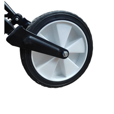 Pvc de Wielen van de 8 Duimeboniet 20cm Vouwende Wielen van het Kar Stevige Karretje