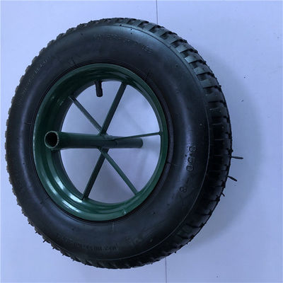 3.50-8 het pneumatische Karretje rijdt de Kleine Pneumatische Rubberbever van Kruiwagenwielen