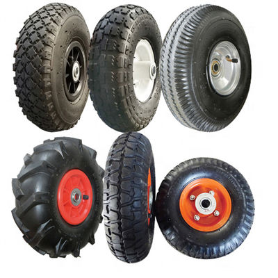 3.00-4 de Vrachtwagen van de 10 Duimzak rijdt de Wielen Pneumatische OEM 240mm van het Handkarretje
