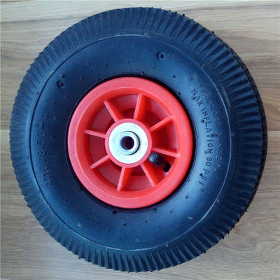 350-4 Plastic Rand van 10 Duim de Stevige Rubberwielen