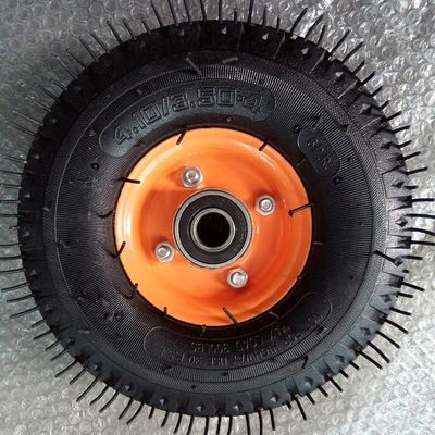 10 Wielen van het duim de Pneumatische Karretje 350 4 6 PAREN Rubber Pneumatische Wielen voor Tuin