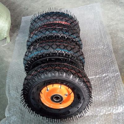 10 Wielen van het duim de Pneumatische Karretje 350 4 6 PAREN Rubber Pneumatische Wielen voor Tuin