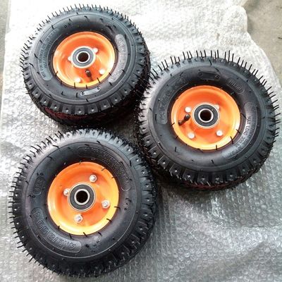 10 Wielen van het duim de Pneumatische Karretje 350 4 6 PAREN Rubber Pneumatische Wielen voor Tuin