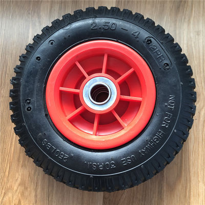 250-4 plastic Rim Pneumatic Trolley Wheels 21CM Pneumatische Wielen van het Handkarretje