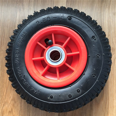 250-4 plastic Rim Pneumatic Trolley Wheels 21CM Pneumatische Wielen van het Handkarretje