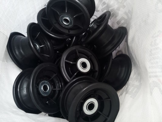 350 4 Grey Plastic Rim Pneumatic Trolley rijden de Vervanging van het het Karretjewiel van de 10 Duimhand
