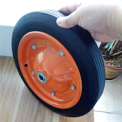 31cm 13 Duim Stevige Rubberbanden Kleurrijk Rim Solid Rubber Wheelbarrow Tire voor Handvrachtwagen