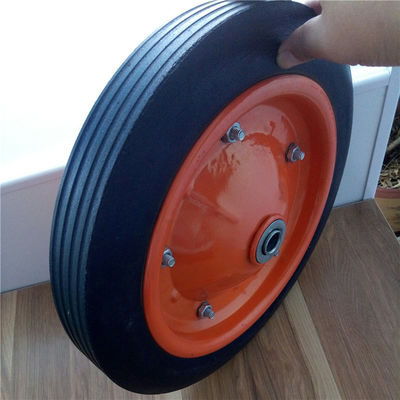 31cm 13 Duim Stevige Rubberbanden Kleurrijk Rim Solid Rubber Wheelbarrow Tire voor Handvrachtwagen