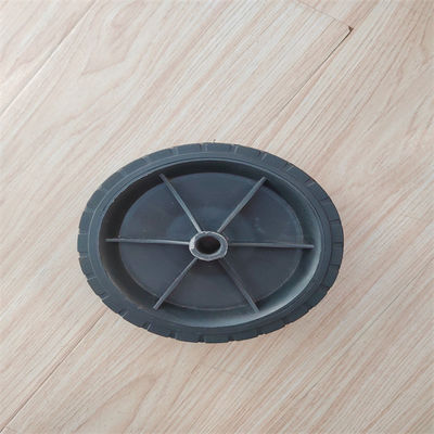 Karretjekar 6 Duim Stevig Rubberwielen Draagbaar het Kamperen Grasmaaimachine Plastic Wiel