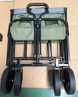 Opvouwbare opvouwbare wagen, kruidenierswagen, tuinwagen, opvouwbare wagen met wielen voor tuinsport