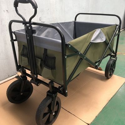 Opvouwbare opvouwbare wagen, kruidenierswagen, tuinwagen, opvouwbare wagen met wielen voor tuinsport