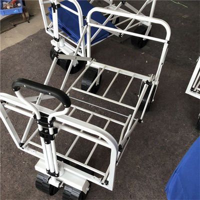 Intrekbaar Handvat Opvouwbaar het Kamperen Karretje dat Wagen met Rubberwielen pp vouwt