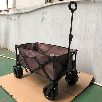 Grote Capaciteit die van de het Nutstuin van de Strandwagen Opvouwbare de Trekkrachtkarren vouwen