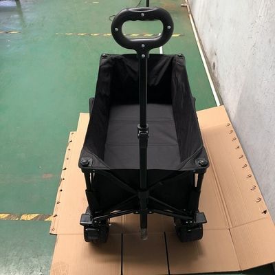 Grote Capaciteit die van de het Nutstuin van de Strandwagen Opvouwbare de Trekkrachtkarren vouwen