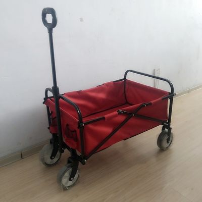 Kleine Grootte die van het het Nuts Vouwbare Strand van de Strandwagen Openluchtwagen 102cm vouwen
