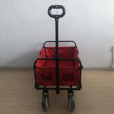 Kleine Grootte die van het het Nuts Vouwbare Strand van de Strandwagen Openluchtwagen 102cm vouwen