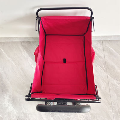 De klantgerichte Logo Folding Wagon Cart Heavy-Capaciteit van de Plichts80kg Lading