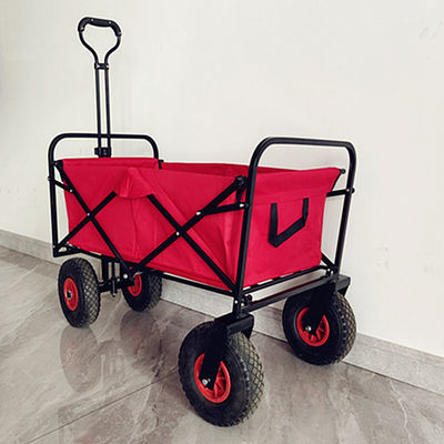 De klantgerichte Logo Folding Wagon Cart Heavy-Capaciteit van de Plichts80kg Lading