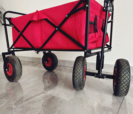 De klantgerichte Logo Folding Wagon Cart Heavy-Capaciteit van de Plichts80kg Lading
