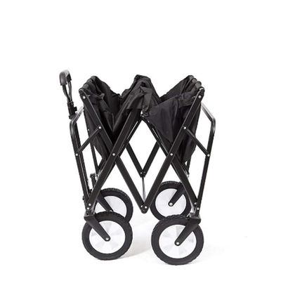 Staal die Picknickwagen met Poeder vouwen die de Vouwbare Kar van de Tuinwagen met een laag bedekken