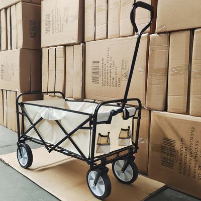 Pvc rijdt het Kamperen Vouwbaar de Bagagekarretje van de Wagenkar met Enige Handvat en Doek