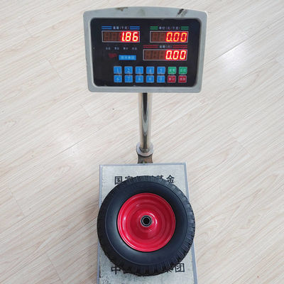 3.50-6 het Karretjewielen van Rim Sack Barrow Rubber Pneumatic van het band Rode Staal 10 Duim
