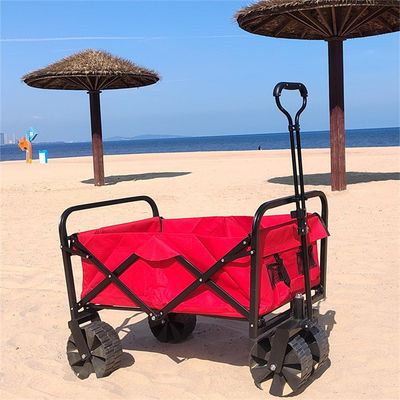Broodjescontainer Al Terreinwiel het Kamperen Strand Opvouwbare Wagen die Kar vouwen